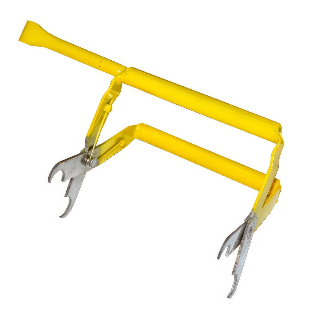 Pinzas elevadoras con separador - amarillas